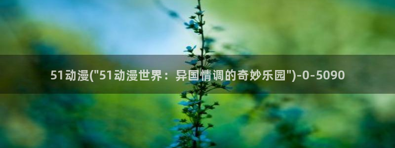 动漫美食